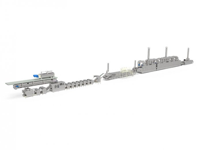 全自動非油炸方便面生產線