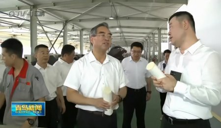 青島市委書記曾贊榮親臨海科佳調(diào)研，為企業(yè)創(chuàng)新發(fā)展點贊！